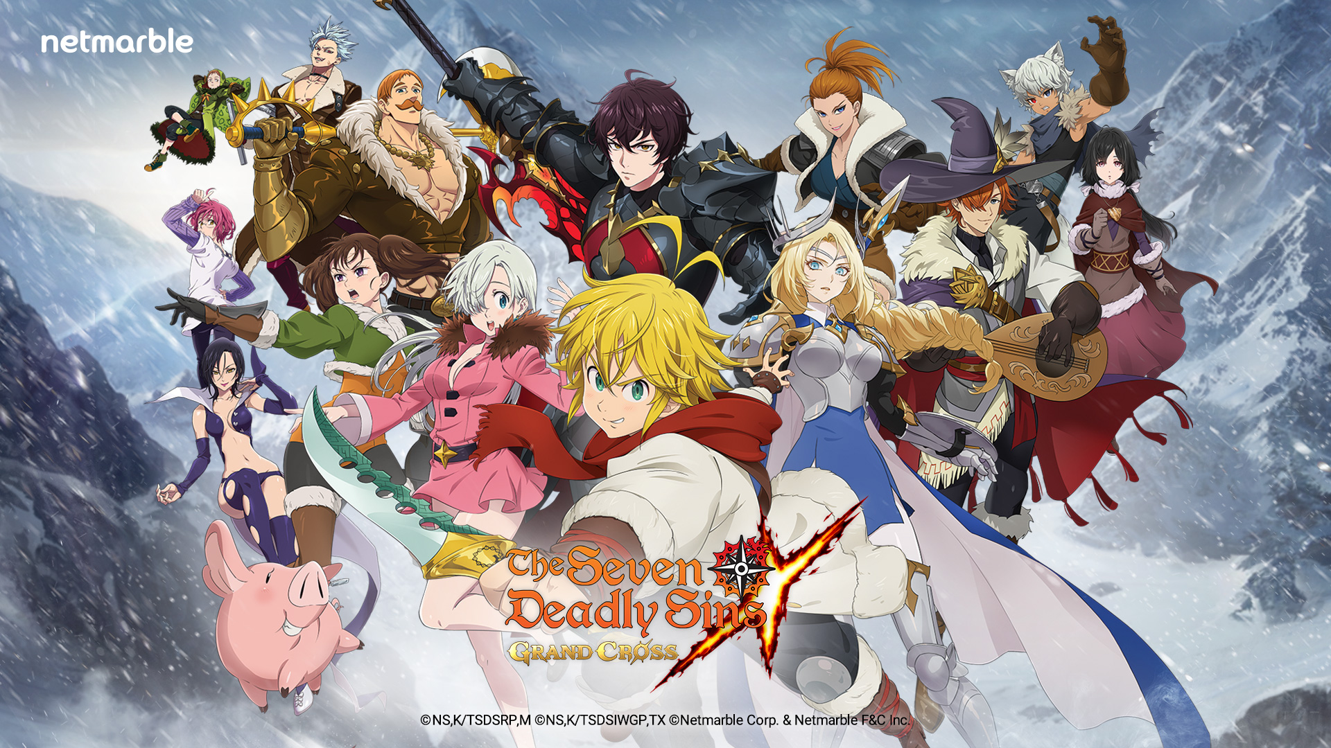 Deadly sins grand cross. 7ds Grand Cross Ragnarok. Семь смертных грехов Grand Cross Ragnarok. Ragnarok 7 смертных грехов. Seven Deadly sins Grand Cross.